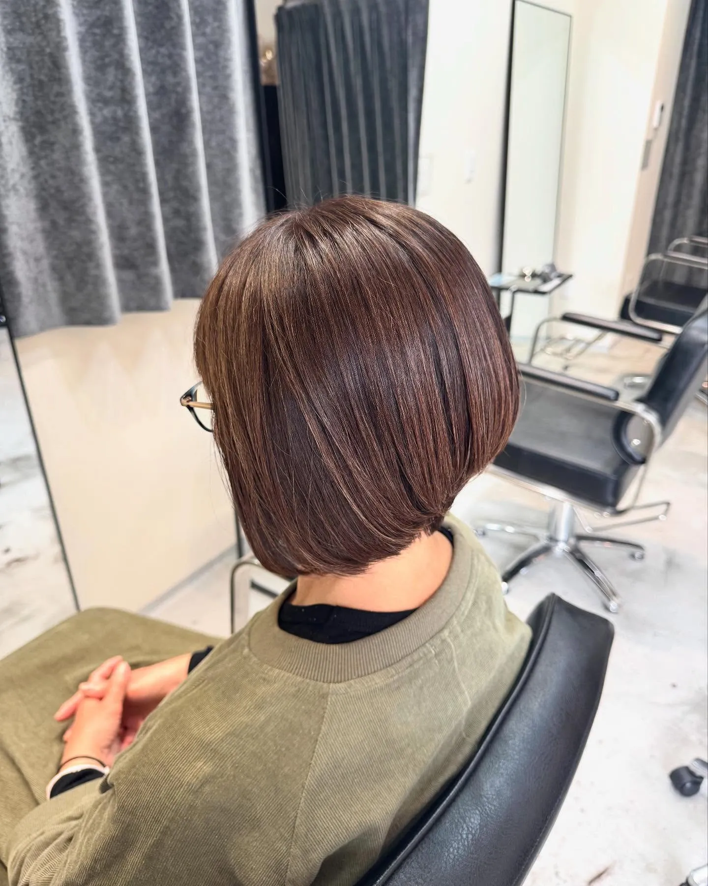 前下がりボブ🙌