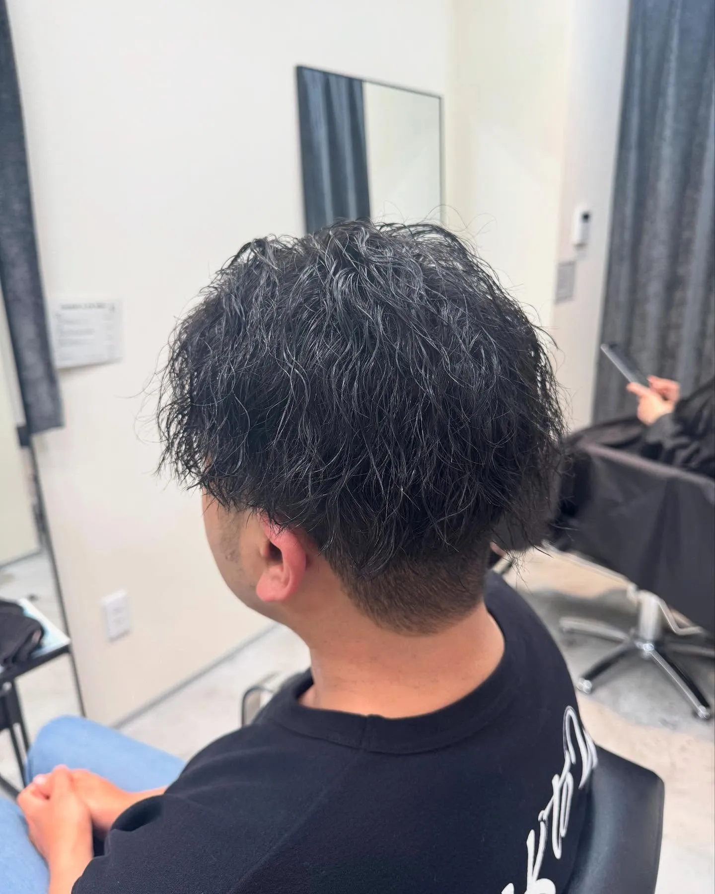 スパイラルパーマ🧑‍🦱