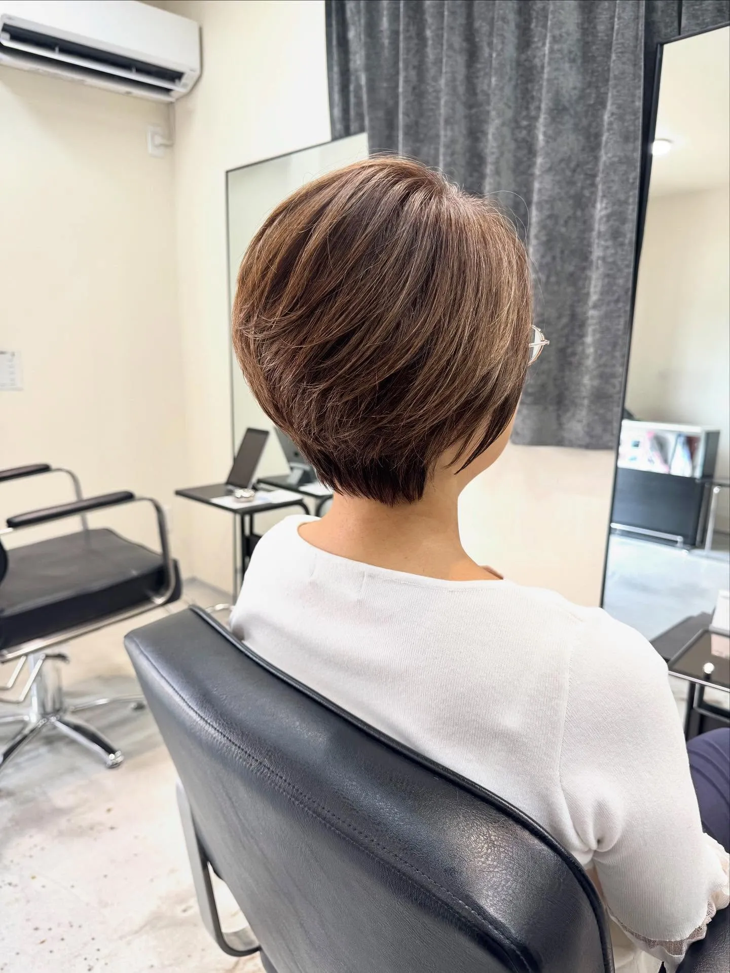 前下がりショート🤩