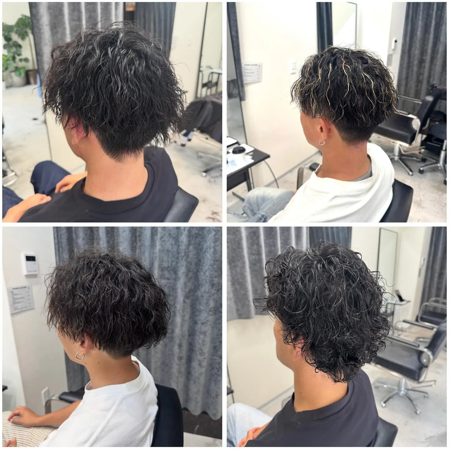 パーマスタイル👨‍🦱