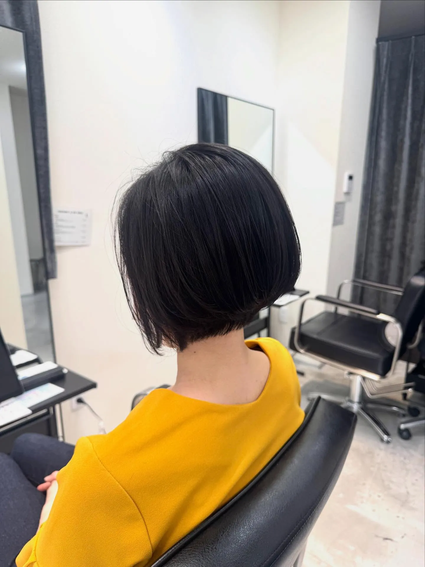 前下がりボブ🤩