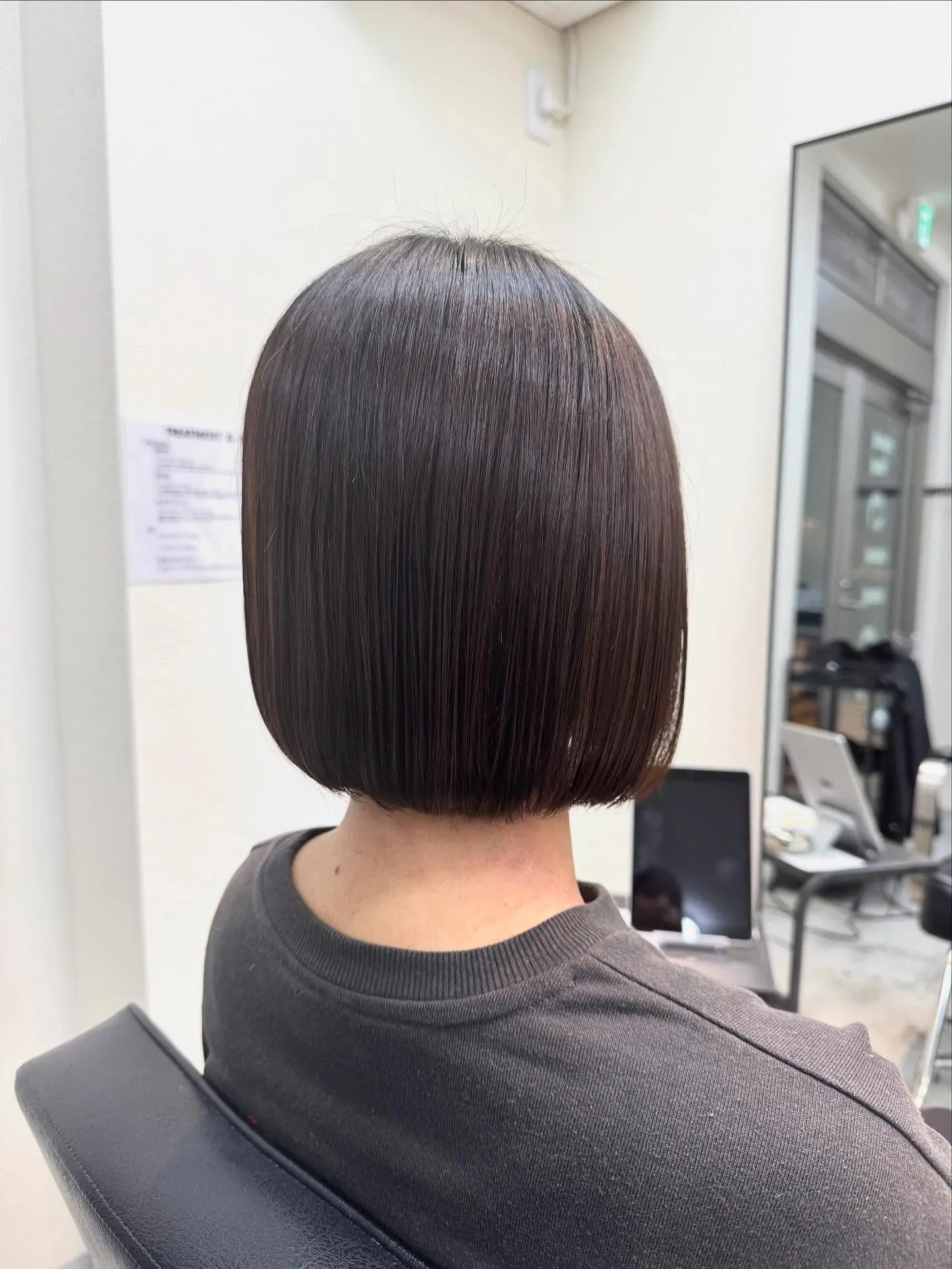 ぱつっとボブ🤩