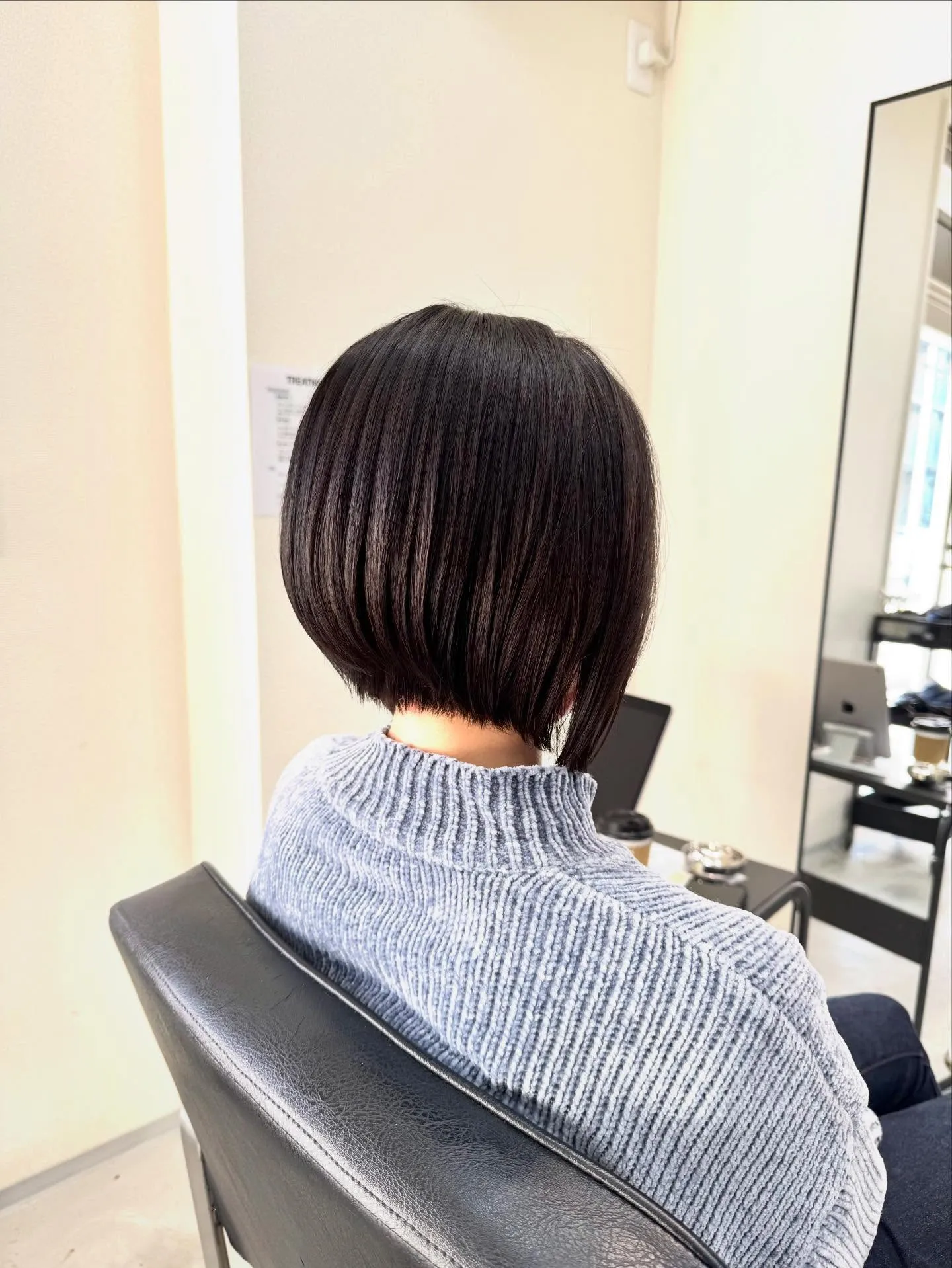 前下がりボブ🤩