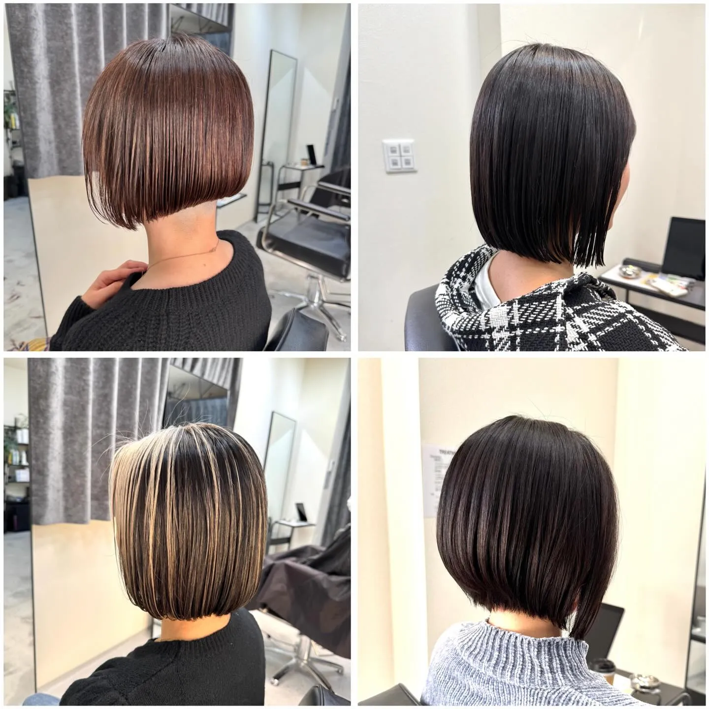いろんなボブスタイル🤩