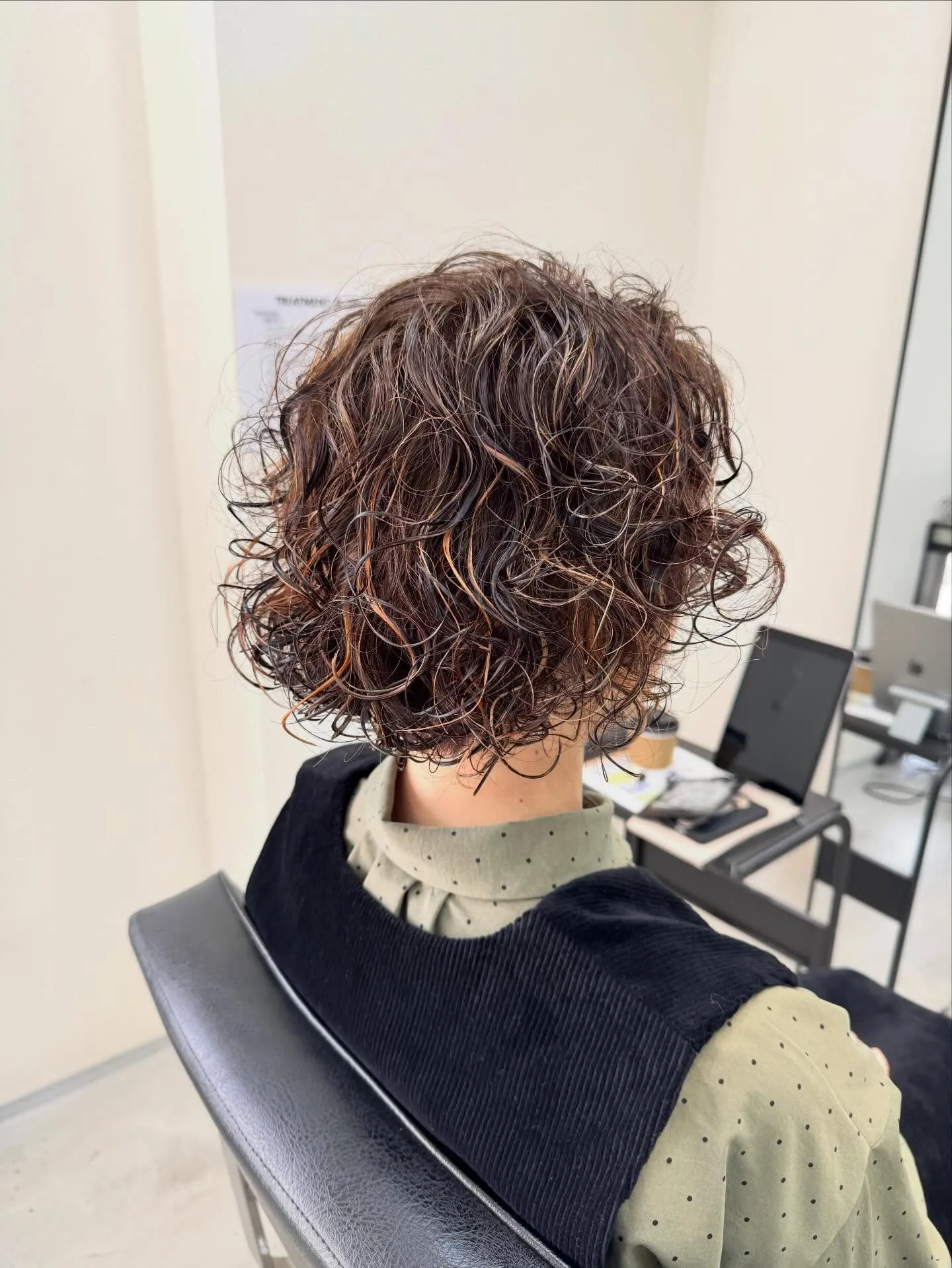 くるっとパーマスタイル👩‍🦱