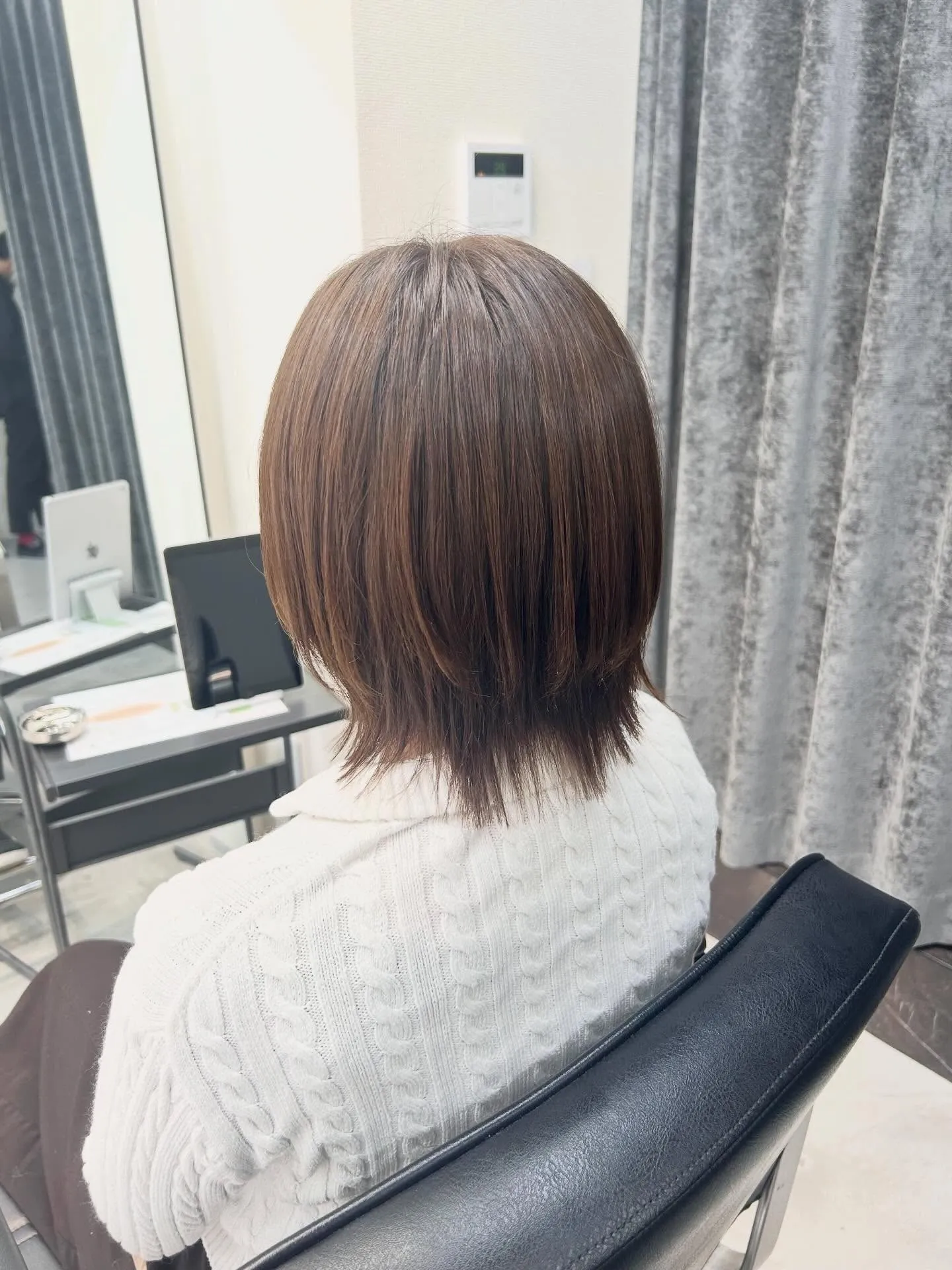 ナチュラルレイヤーボブ