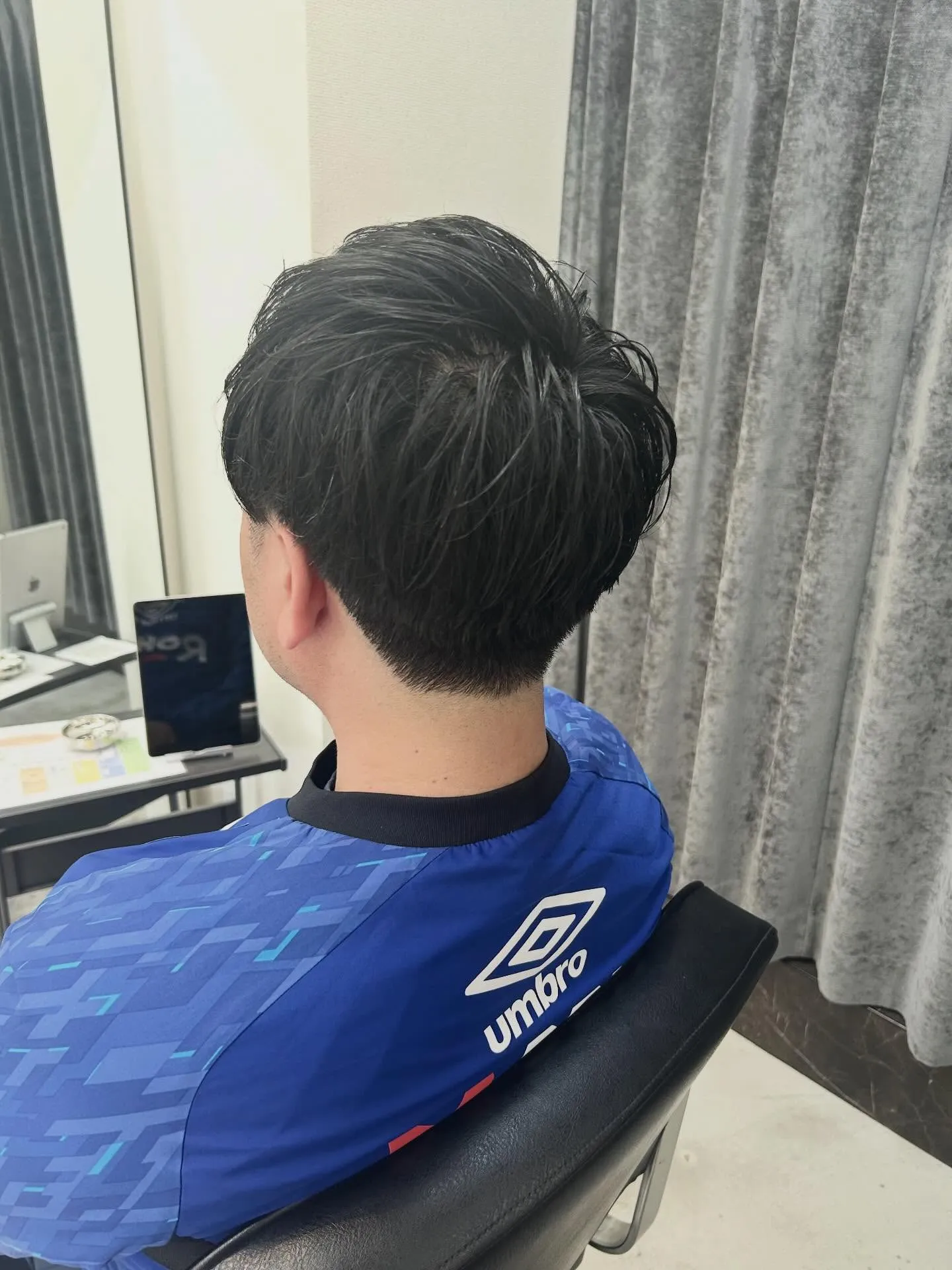 ⁡ツーブロック×軽めマッシュ