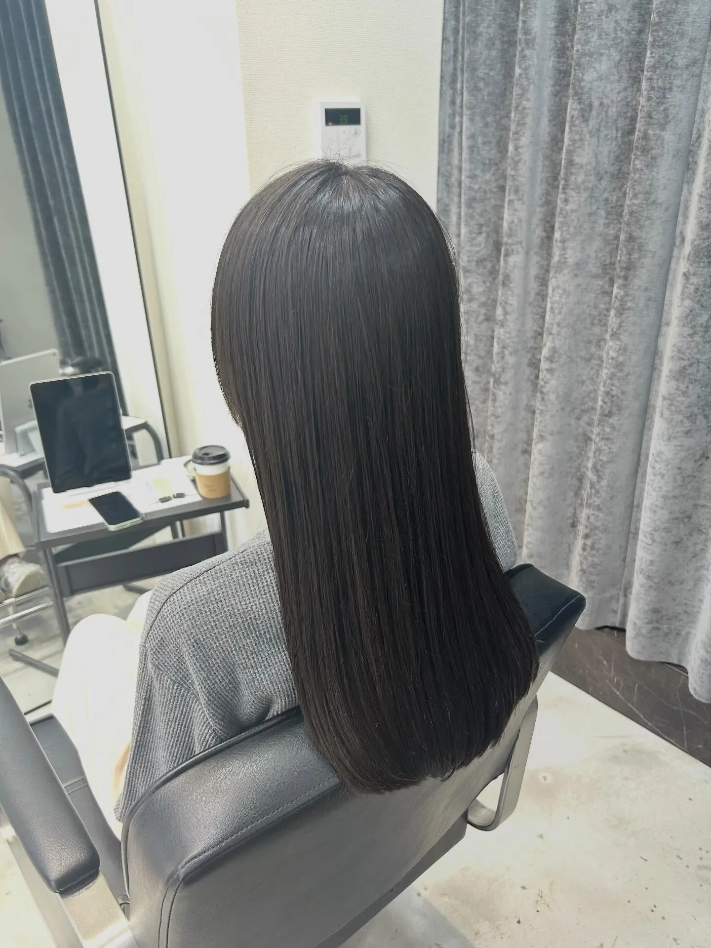 艶髪ダークオリーブグレー♡