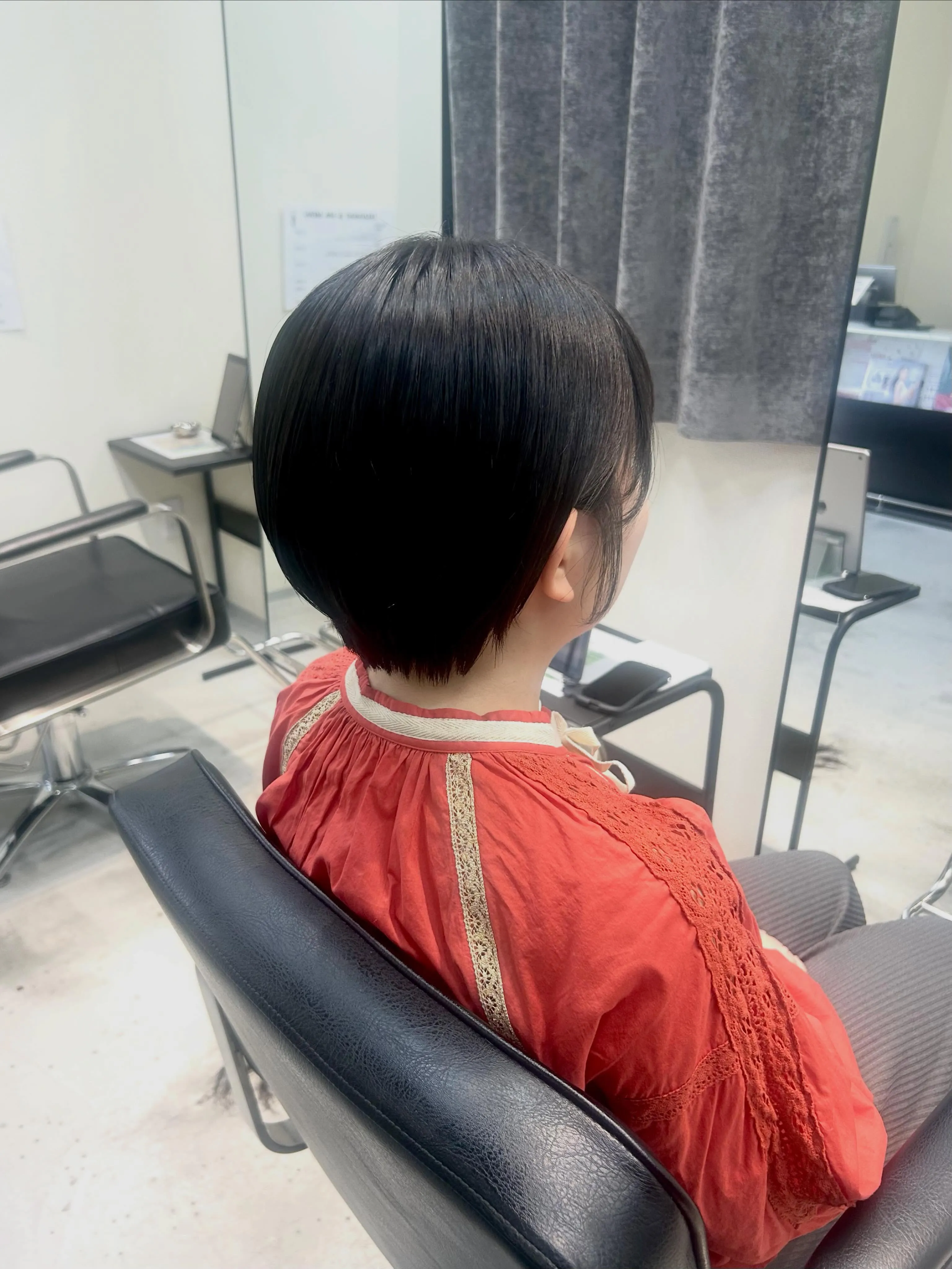 丸みショートボブ