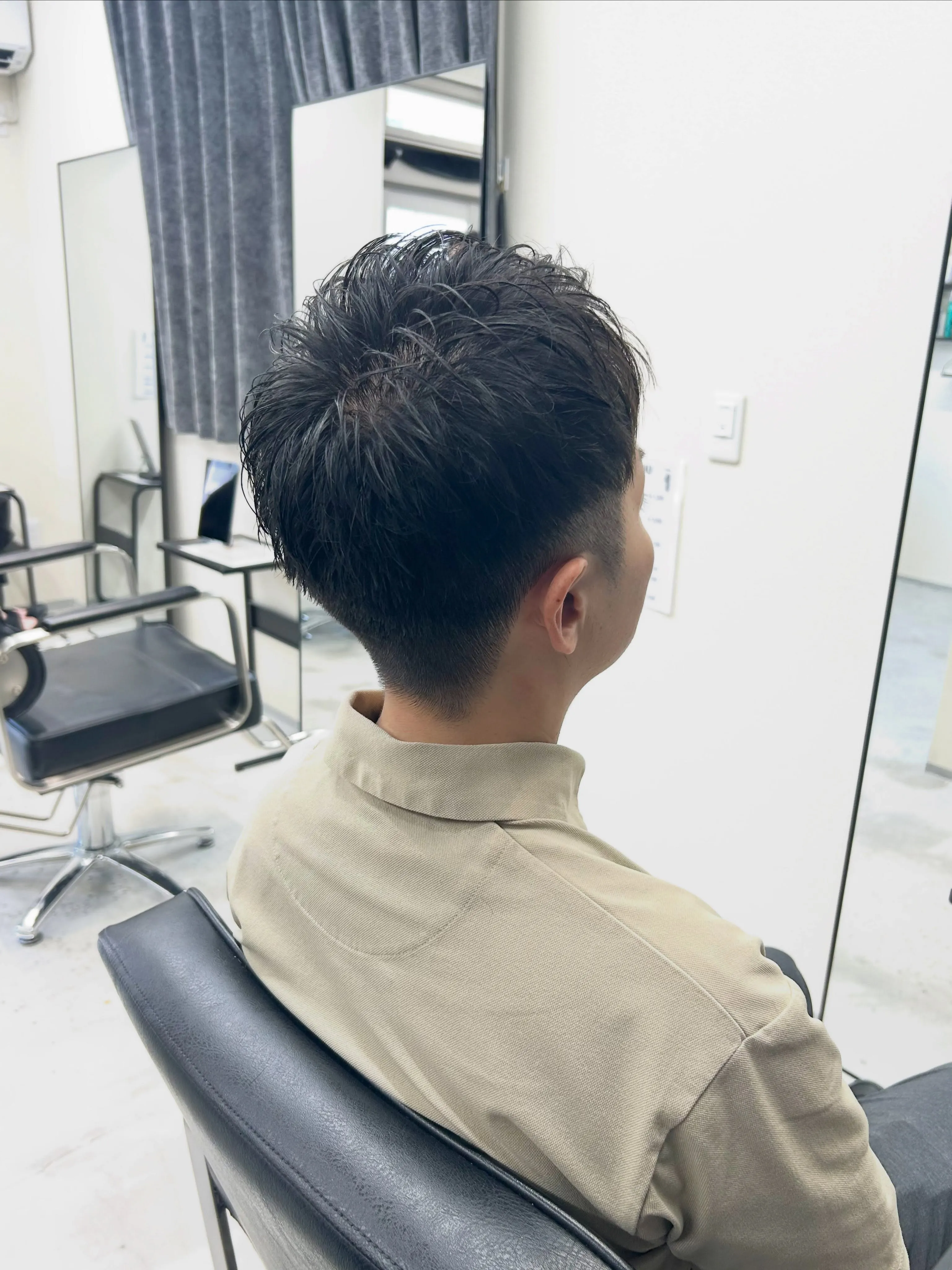 清潔感抜群◎爽やかツーブロックショート